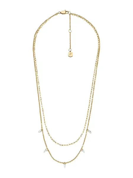 FOSSIL Retiazka 'Ellis'  zlatá