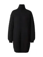 ABOUT YOU Pletené šaty 'Pia'  čierna