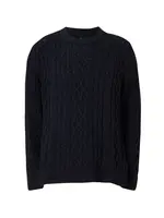 Abercrombie & Fitch Sveter  námornícka modrá