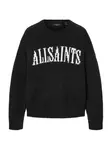 AllSaints Sveter 'STOKES'  čierna / biela