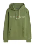 TOMMY HILFIGER Mikina  námornícka modrá / olivová / červená / biela