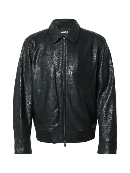 BOSS Prechodná bunda 'Yuze'  čierna