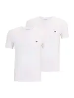 Emporio Armani Tričko  čierna / biela