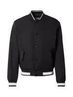 JACK & JONES Prechodná bunda 'JORGREENE'  čierna / biela