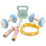 New Classic Toys Dětský dřevěný fitnes set