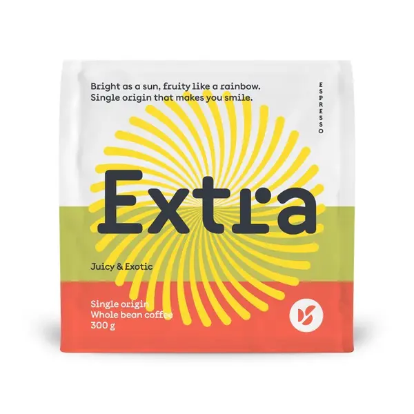 Doubleshot Extra zrnková káva 300 g