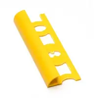 Lišta ukončovací "oblá" Profil-EU žltá, PVC, dĺžka 250 cm, výška hrany 8 mm, L8250Y
