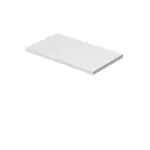 Krycia doska Naturel Cube 80x3,6x46 cm biela lesk CUBE46KD8036BL