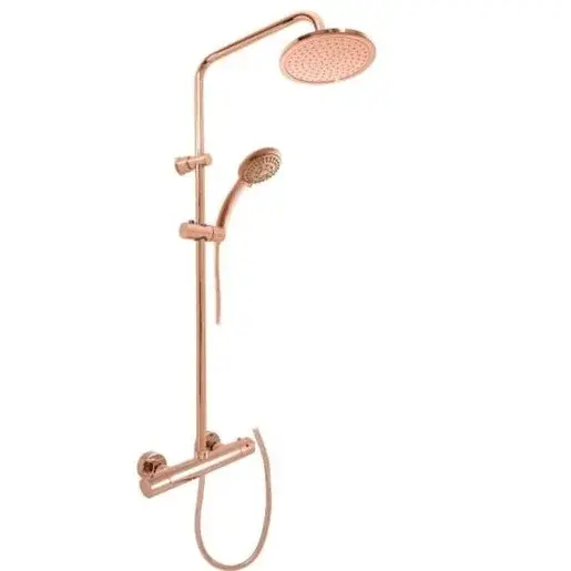 Sprchový systém RAV SLEZÁK lesklá ružová zlatá TRM82.5/7-61ZRL