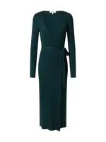 EDITED Pletené šaty 'Mailien'  tmavozelená