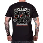 Triko BLACK HEART Orange Chopper černá 3XL