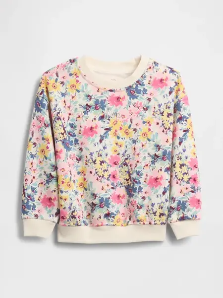 GAP Baby Sweatshirt with VintageSoft Logo - Girls