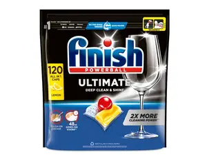 Finish Ultimate All in 1 Lemon kapsle do myčky 120 ks