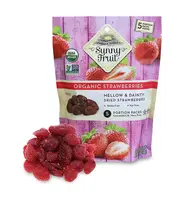 Sunny Fruit BIO Sušené jahody s koncentrátem z jablečné šťávy 5x20 g
