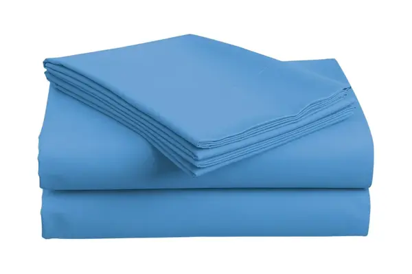 Bavlněné prostěradlo LUX azurově modré 140x240 cm