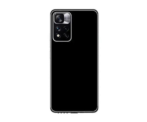 Ochranný TPU obal Lenuo pro Xiaomi Redmi Note 11 Pro+ 5G, černý