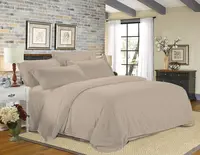 Hotelové obliečky z mikrovlákna JASMINE PURE béžové - prúžok 2 cm Rozmer obliečky: 70 x 90 cm | 140 x 200 cm