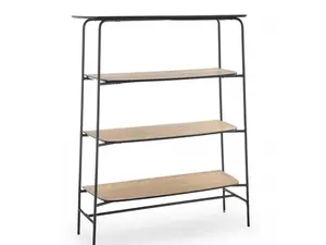 Čierny regál OTRA 2