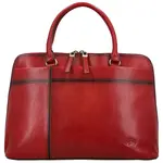 Dámská kožená kabelka do ruky vínová - Katana Arifa