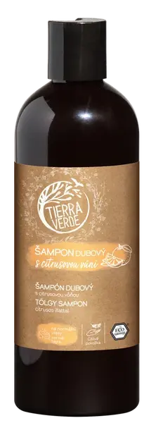 TIERRA VERDE Šampon dubový s citrusovou vůní 500 ml