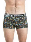 Pánské boxerky meatfly balboa double černá/modrá xl