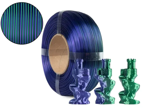 Spectrum 81430 Refill 3D filament, PLA Magic Silk, 1,75mm, 1000g, Vícebarevný (Mystic orchid)