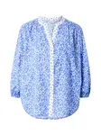 Emily Van Den Bergh Blúzka  modrá / biela