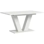 MID.YOU VÝSUVNÝ STŮL, bílá, 150-190/90/76 cm