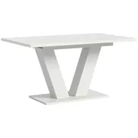 MID.YOU VÝSUVNÝ STŮL, bílá, 150-190/90/76 cm