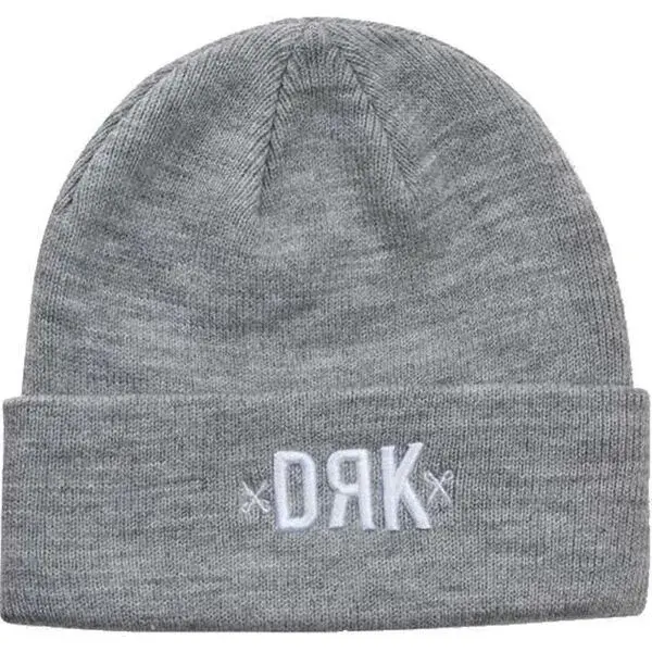 DRK MORGAN BEANIE Pánska čiapka, sivá, veľkosť