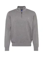 FYNCH-HATTON Sveter  sivá melírovaná