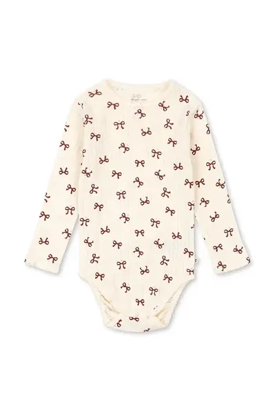 Bavlněné kojenecké body Konges Sløjd MINNIE BODY GOTS