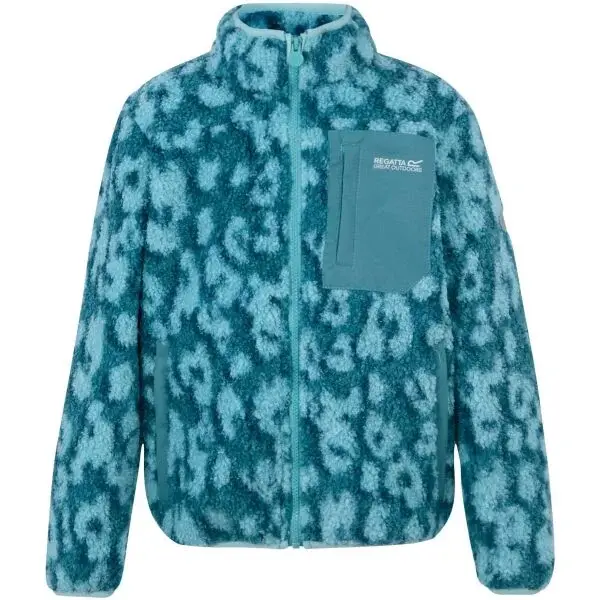 REGATTA OUTDOORS FRANKIE WARM JR Dětská mikina, tyrkysová, velikost