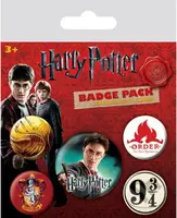Placky Harry Potter: Gryffindor set 5 kusov