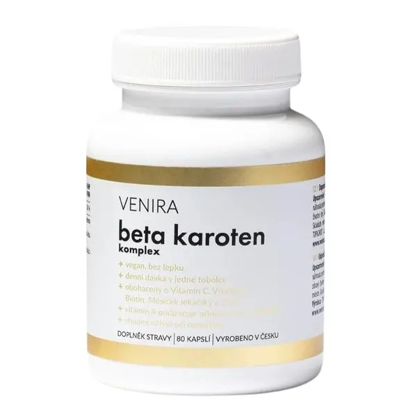 Venira Beta karoten komplex 80 kapslí