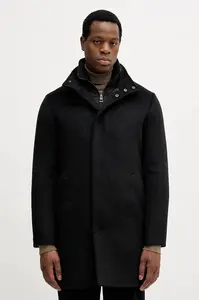 Kabát s příměsí vlny Guess URBAN