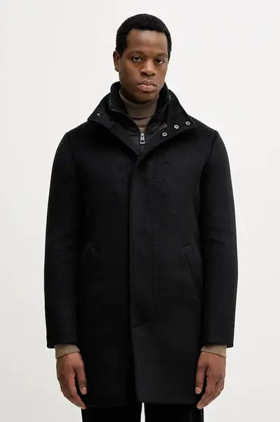 Kabát s příměsí vlny Guess URBAN