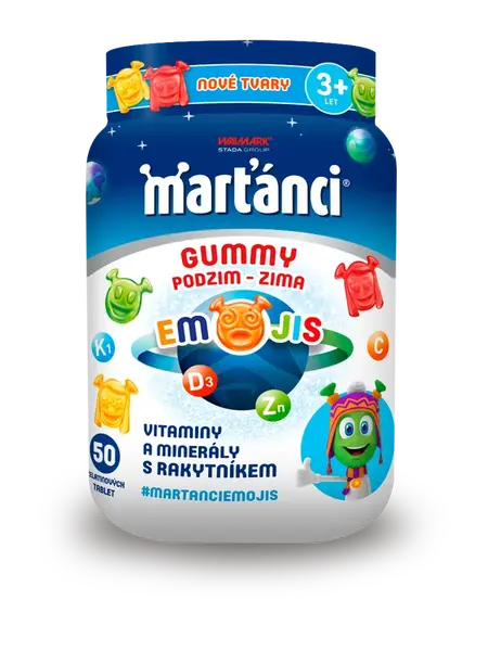 Marťánci Gummy PODZIM - ZIMA 50 ks