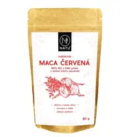 NATU Maca červená BIO prášek 80 g