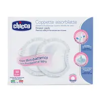Chicco Tampóny do podprsenky antibakteriální 30 ks
