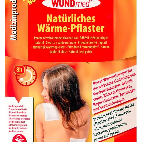 WUNDmed Hřejivá náplast 13x9,5 cm 1 ks