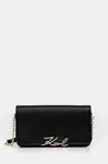 Kožená kabelka Karl Lagerfeld K/SIGNATURE