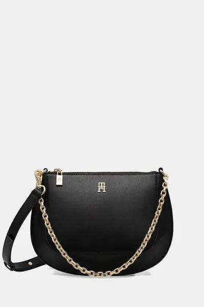 Kožená kabelka Tommy Hilfiger