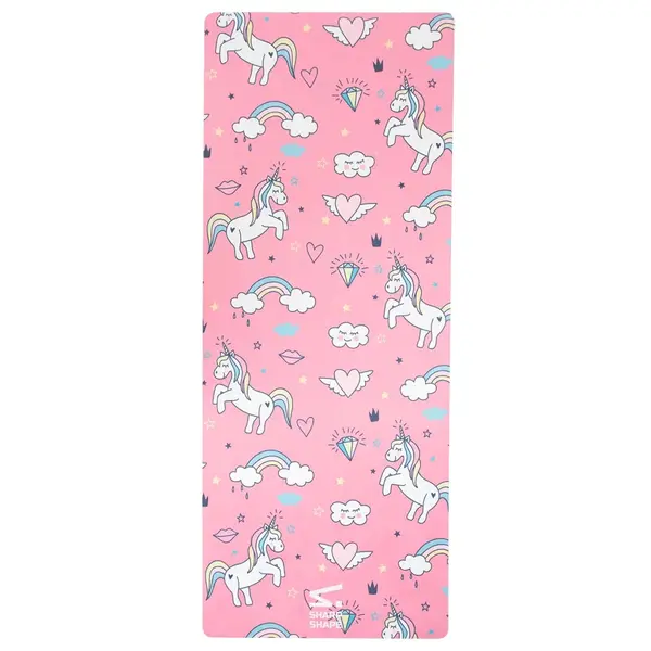 SharpShape Dětská podložka na jógu ECO MAT UNICORN