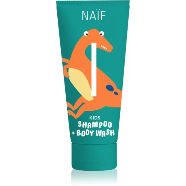 Naif Kids Shampoo + Body Wash dětský mycí gel a šampon 250 ml