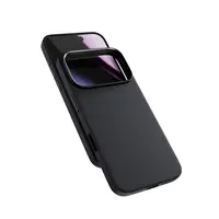 Zadní kryt Epico Silicone Mag+ Case pro Apple iPhone 17 Pro, černá