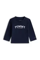 Tričko s dlhým rukávom pre bábätká Tommy Hilfiger