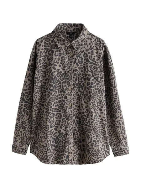 Next Blúzka  hnedá / svetlohnedá / čierna