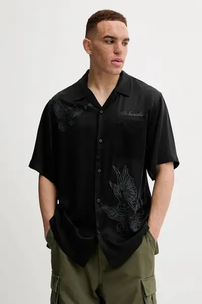 Košile Maharishi Peace Dove Embroidered Shirt