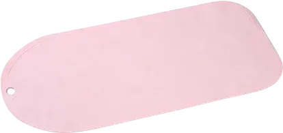 BABYONO Podložka protiskluzová do vany růžová 35 x 70 cm